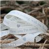 Order  Wedding Owl Ribbon - EVERYTHING Bridal White